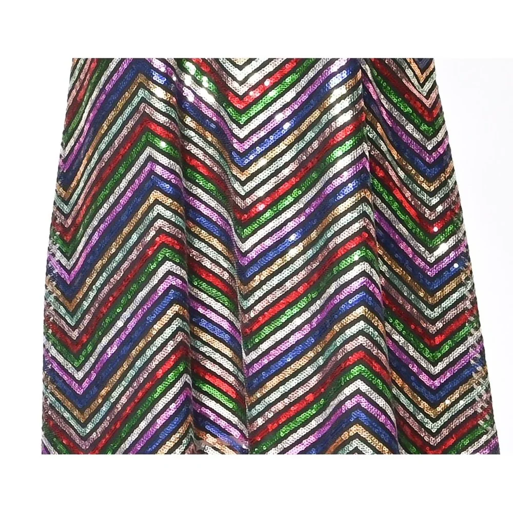 AMANDA UPRICHARD Halette Sequin Shift Mini Dress - Picture 2 of 6
